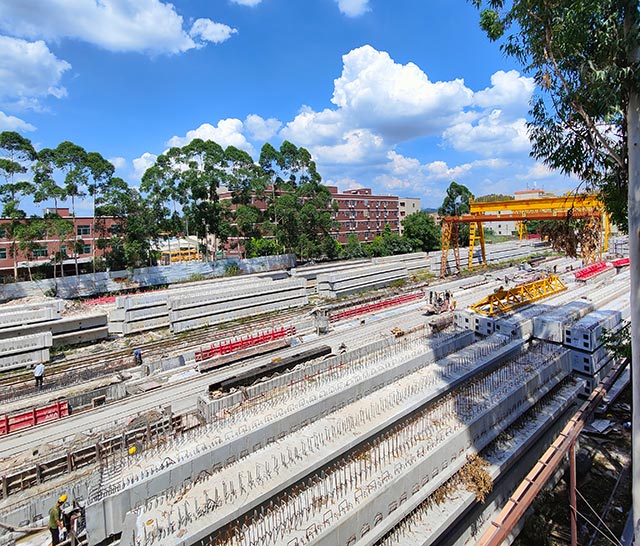 橋梁板生產(chǎn)基地A區(qū)